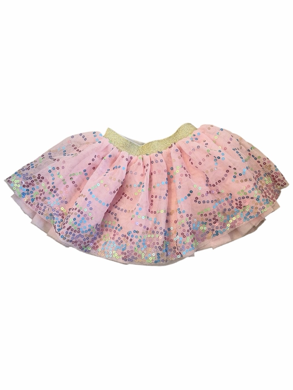 Mud Pie Sequin Tutu, Pink Tulle Mesh Sparkles Sparkly Dance Ballerina Ballet